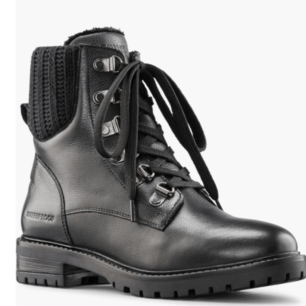 Cougar Kudos Waterproof Leather Insulated Boot, Black,‎ Size 10, NWT